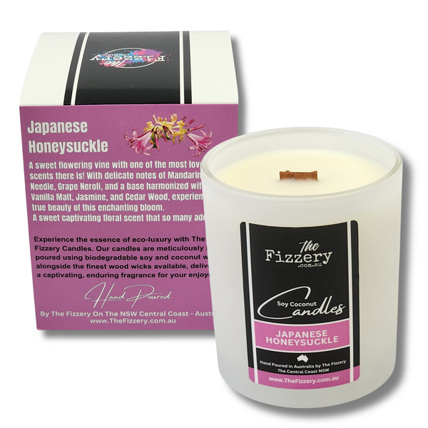 Japanese Honeysuckle - Soy Coconut Candle