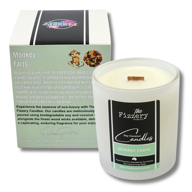 Monkey Farts - Soy Coconut Candle