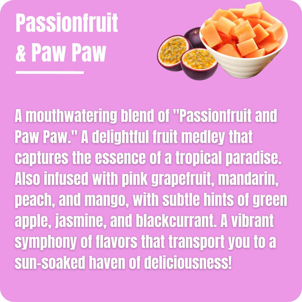 Passionfruit & Paw Paw Liquid Wax Melts