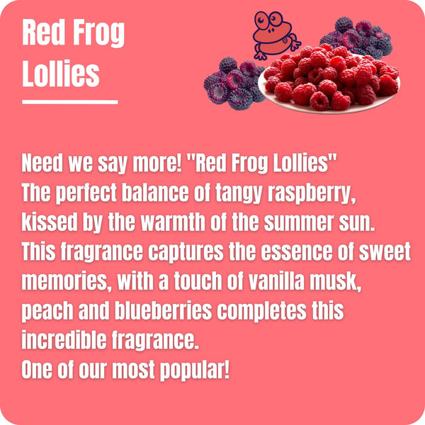 Red Frog Lollies Liquid Wax Melts