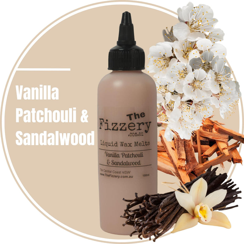 Vanilla Patchouli & Sandalwood Liquid Wax Melts