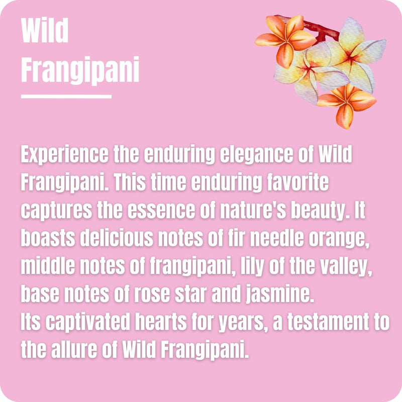 Wild Frangipani Liquid Wax Melts