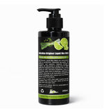 Lemongrass and Persian Lime Pump Wax liquid wax melts 200ml bottle back label