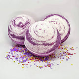 Black Raspberry Vanilla Bath Bomb Ball