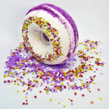 Black Raspberry Vanilla Bath Bomb Donut