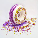 Black Raspberry Vanilla Bath Bomb Donut