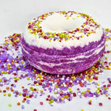 Black Raspberry Vanilla Bath Bomb Donut