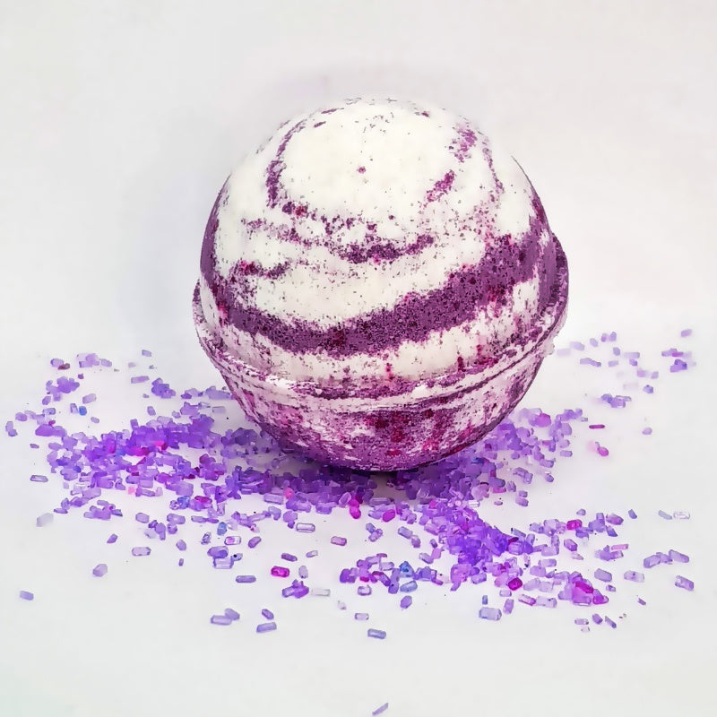 Black Raspberry Vanilla Bath Bomb Ball