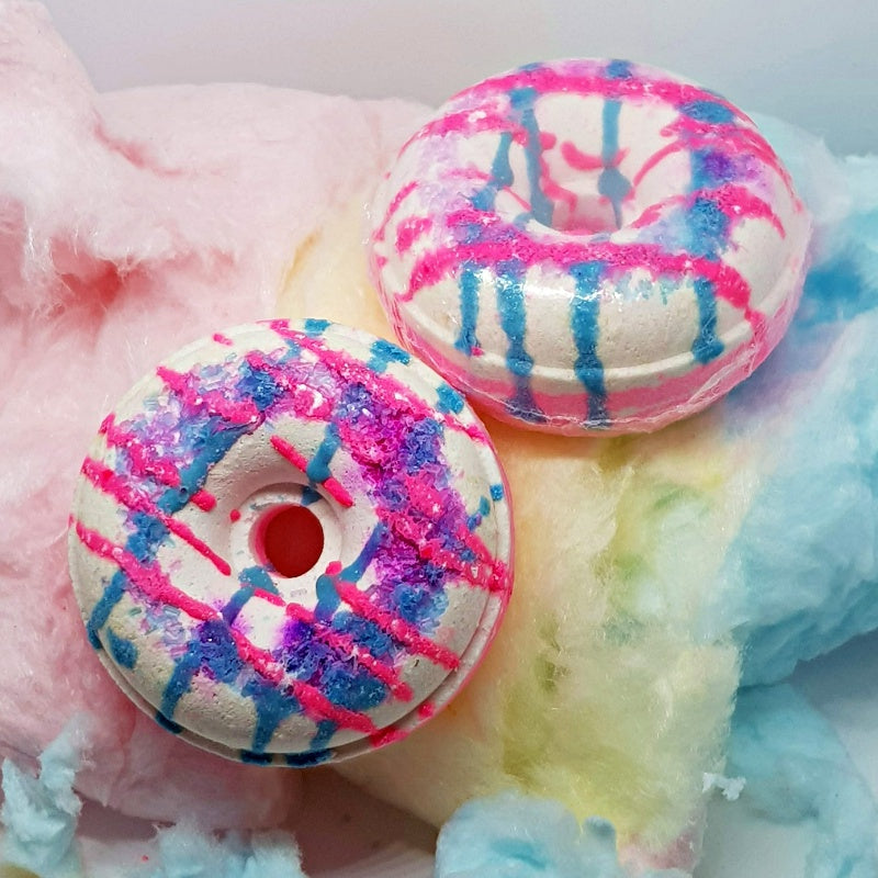 Cotton Candy Bath Bomb Donut