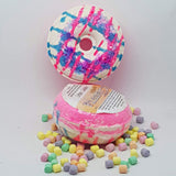 Cotton Candy Bath Bomb Donut