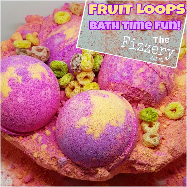 Fruit Loops FiZZ Bath Bomb Ball