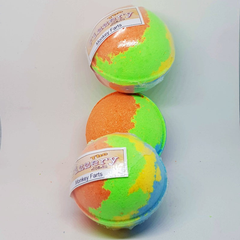 Monkey Farts Bath Bomb Ball