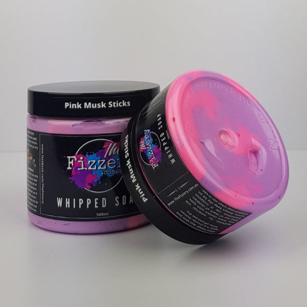 Whipped Soap - Pink Musk Sticks