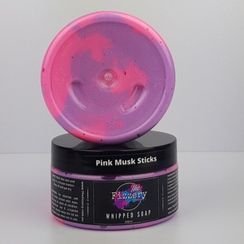 Whipped Soap - Pink Musk Sticks