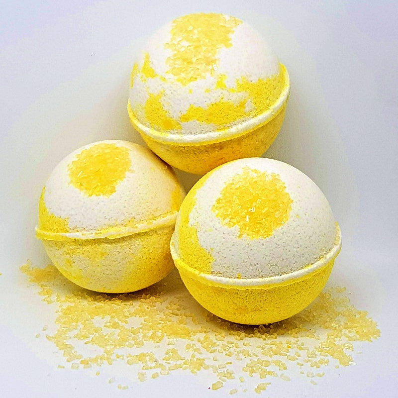 Pina Colada Bath Bomb Ball