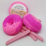Pink Musk Sticks Bath Bomb Donut