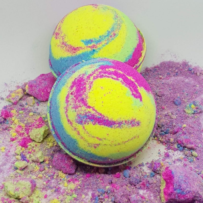 Rainbow Paddle Pop Bath Bomb Ball