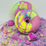 Rainbow Paddle Pop Bath Bomb Donut