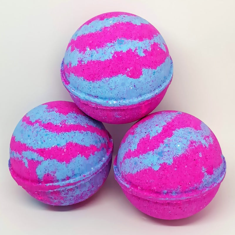 Raspberry Zinger Bath Bomb Ball