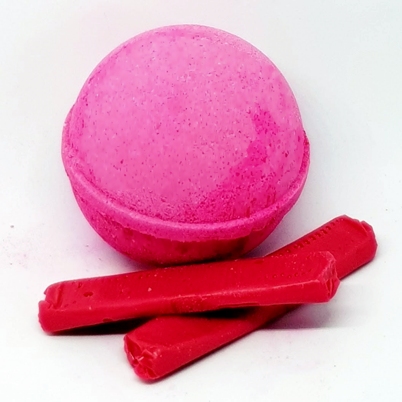 Red Fizz Skins Bath Bomb Ball