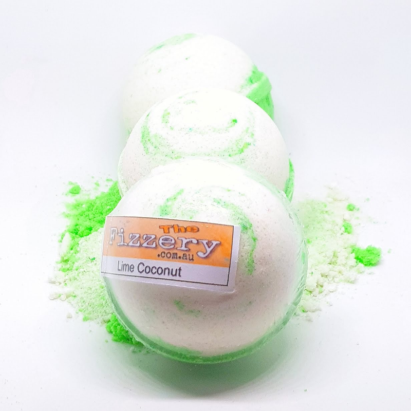 Coconut Lime Bath Bomb Ball