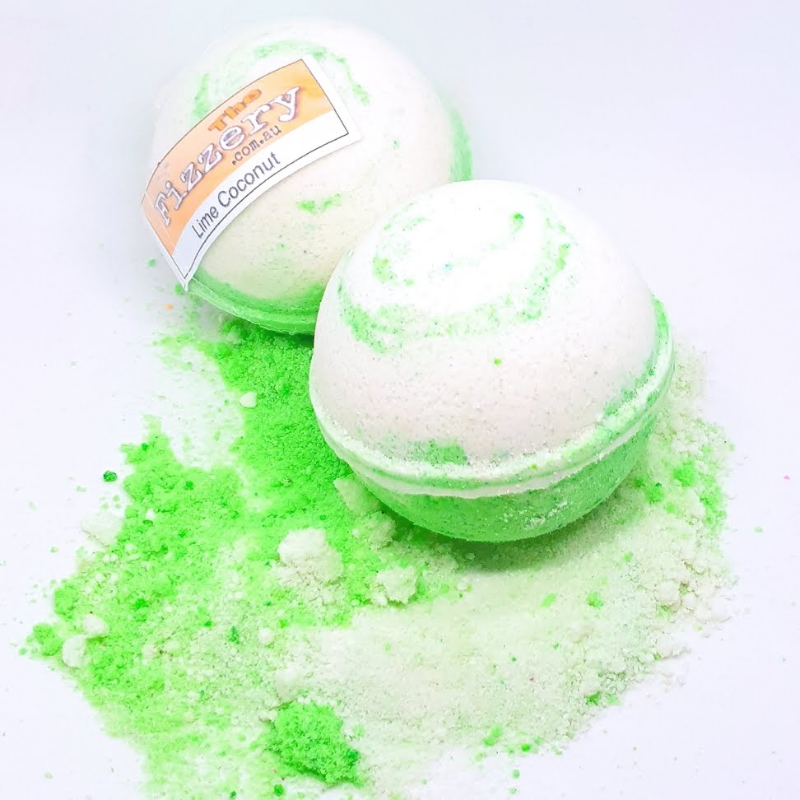 Coconut Lime Bath Bomb Ball