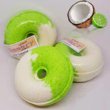 Coconut Lime Bath Bomb Donut