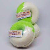 Coconut Lime Bath Bomb Donut