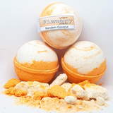 Coconut Mandarin Bath Bomb Ball