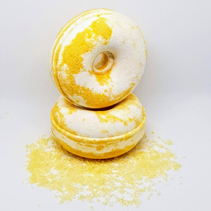 Honey And Coconut Milk Bath Bomb Donut