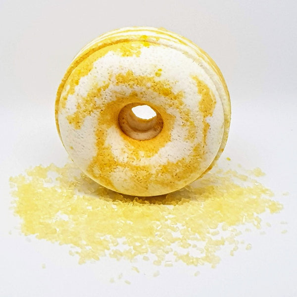 Honey And Coconut Milk Bath Bomb Donut